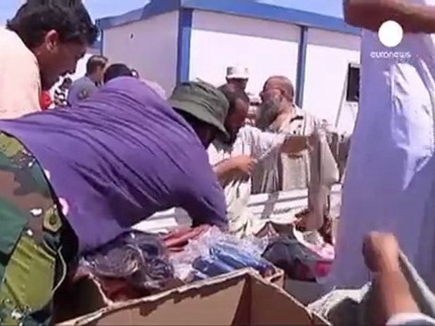 Rebels pause to celebrate Eid on the road to Sirte