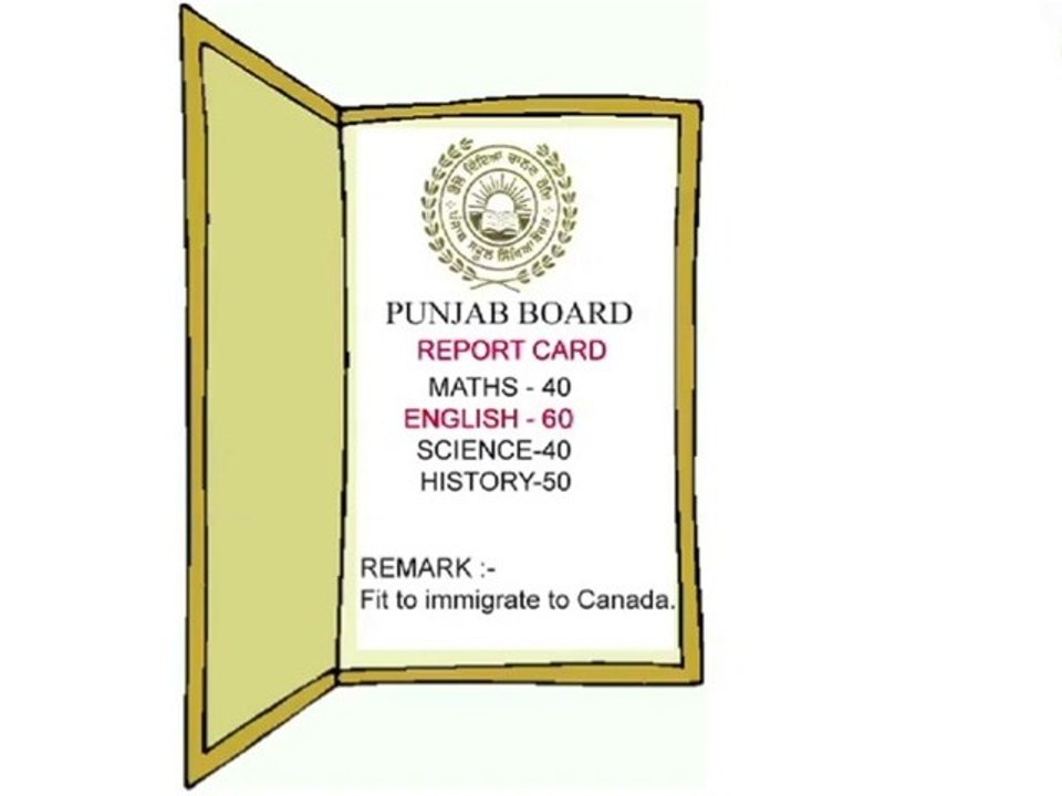 Comedy Show Jay Hind! New 2011 CBSE Report Card