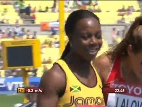 200м Женщины 5 забег Чемпионат Мира в Тэгу - MIR-LA.com