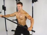 Rob Riches Trains Abs on the Powertec Functional Trainer