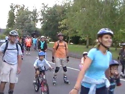 Départ de la Rando-roller 2011 à Carquefou