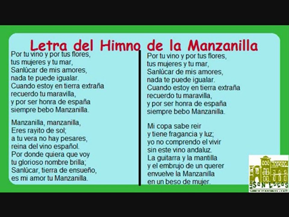 Himno de la Manzanilla