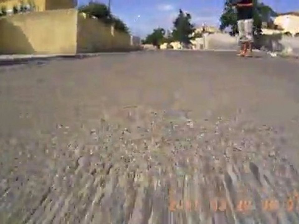 B-revo chassis alu test camera embarquée