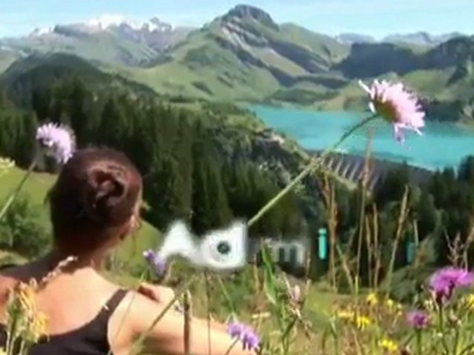 Massif du Beaufortain (Savoie) en été