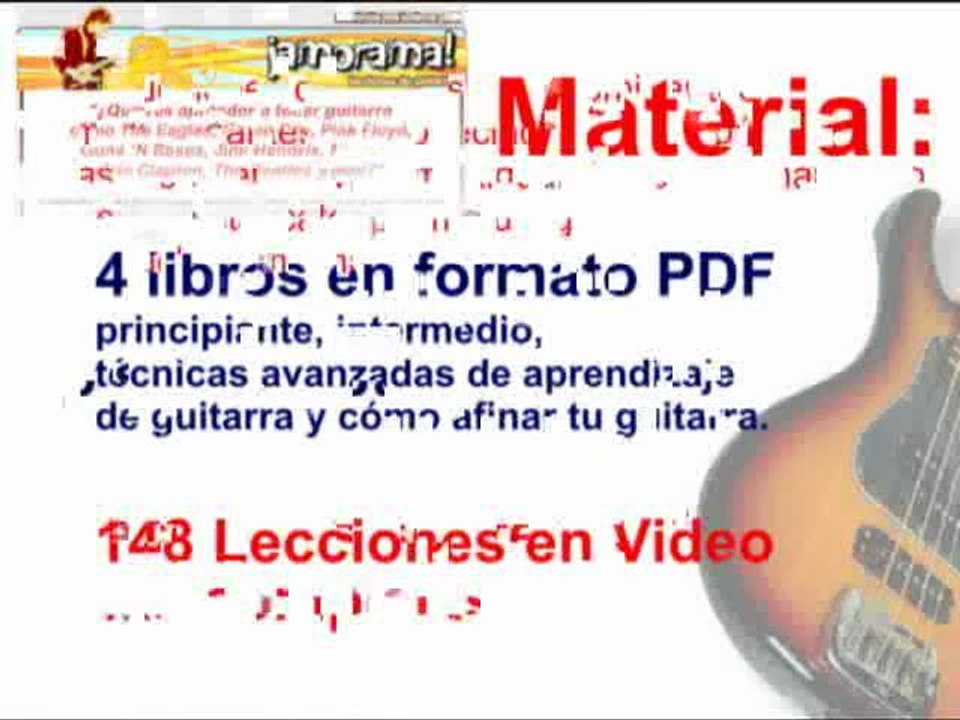 Aquí encontrarás los mejores cursos de guitarra