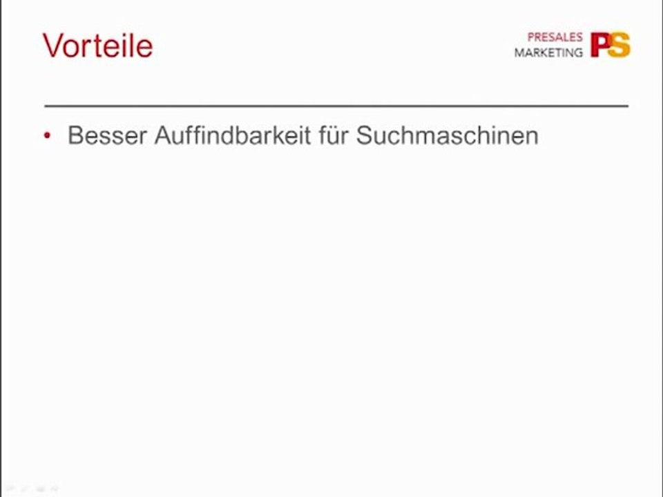 So erstellen Sie Ihr Expertenlexikon! PreSales M.