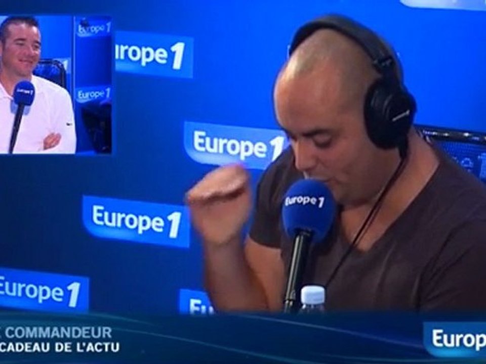 "On vient de se faire doubler par un bichon "