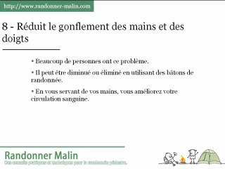 Pourquoi utiliser des bâtons de randonnée ?
