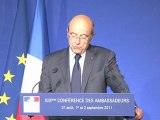 19e conférence des ambassadeurs : discours d'A. Juppé