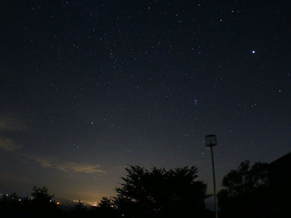 meteor20110828秋の星座と流星