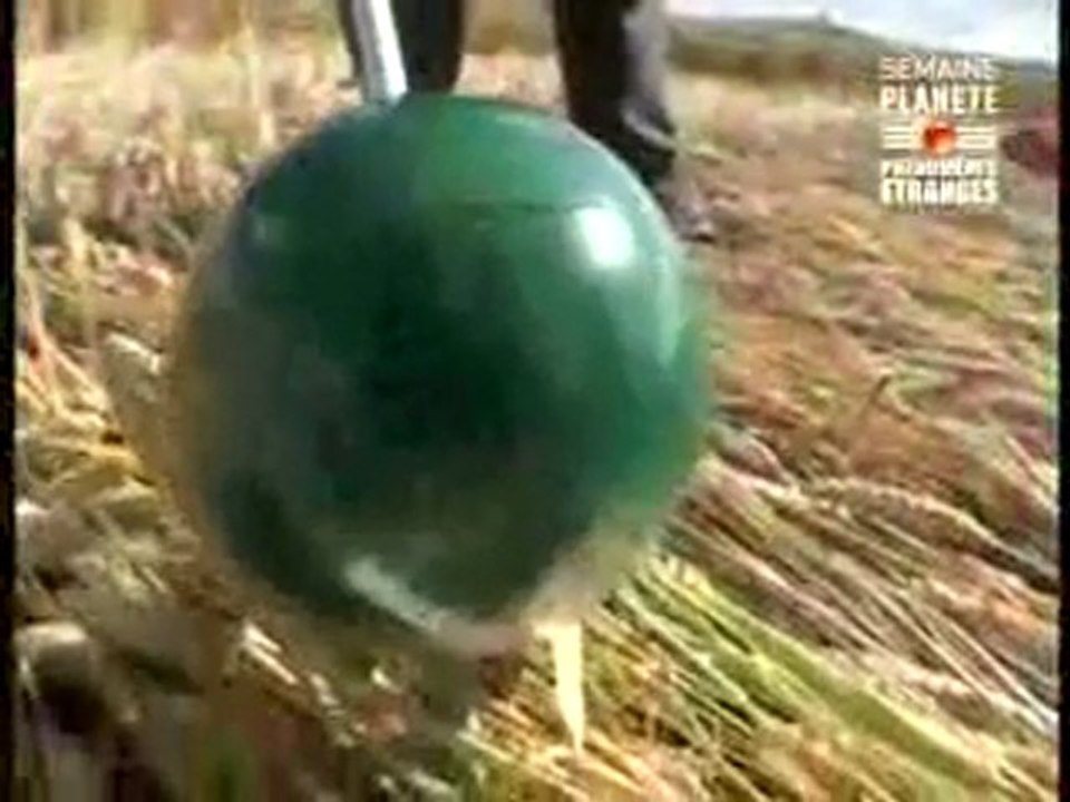 Cercles de cultures: traces d'OVNIS?