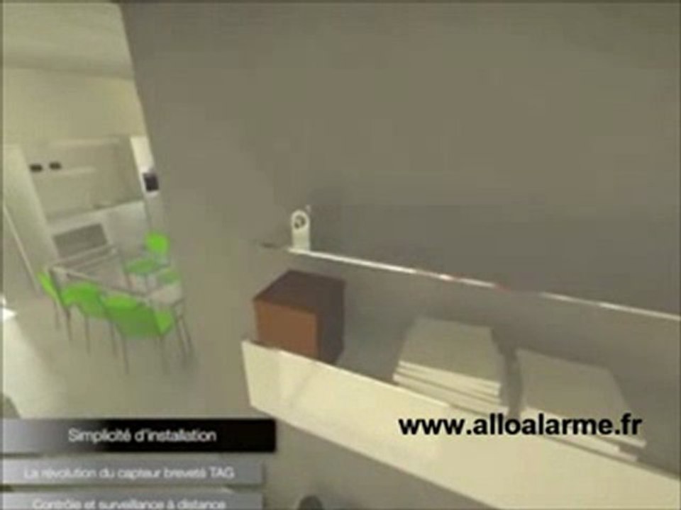 Système myfox, l'installation par www.alloalarme.fr