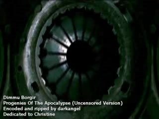 Dimmu Borgir - progenies of the apocalypse