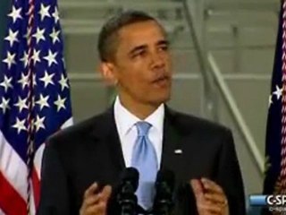 Obama at Solyndra California Solar Plant 2010