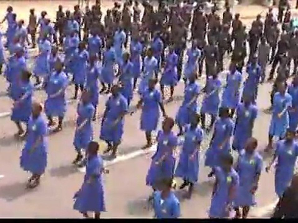 cameroun célébration de la fête de la jeunesse 2011