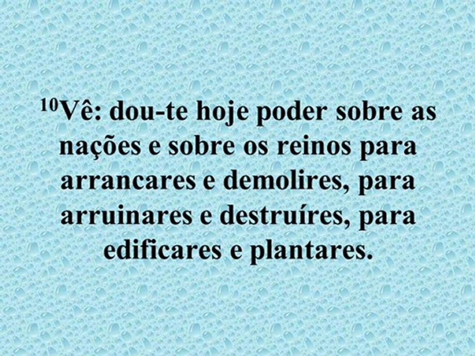 Vocação - Parte 1