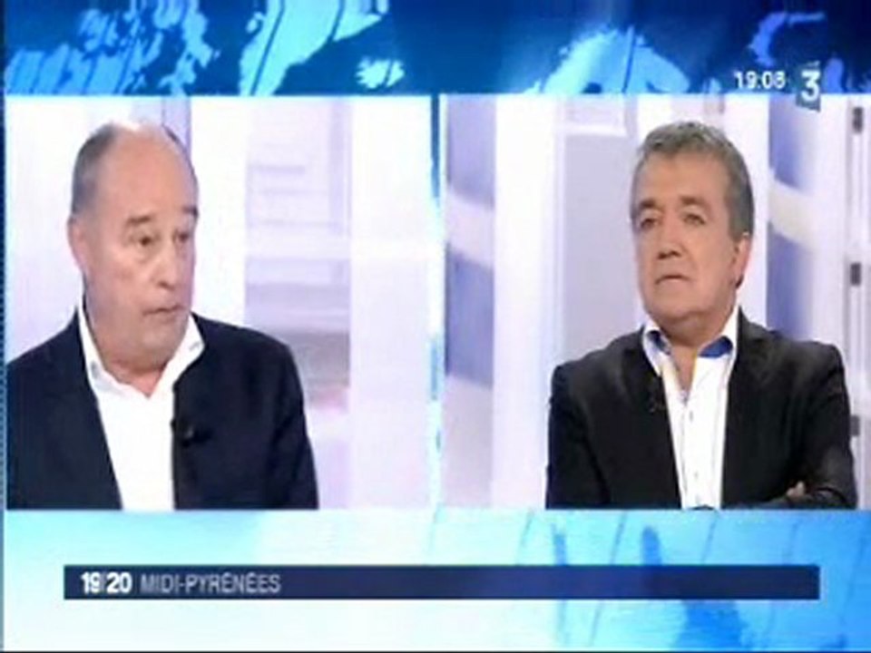 Jean-Michel Baylet invité de France 3 Sud