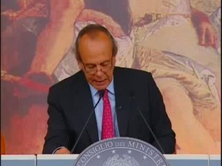 Video herunterladen: Roma - Consiglio dei Ministri n.151 conferenza stampa del ministro Palma