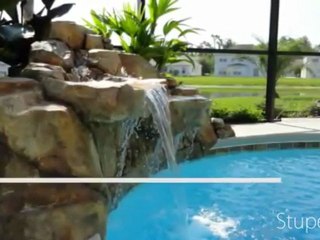 pool waterfalls