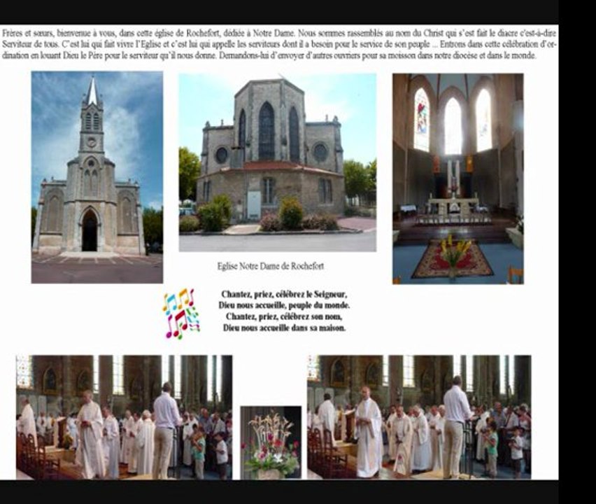 Ordination Diaconale en vue du sacerdoce de Philippe Teulé