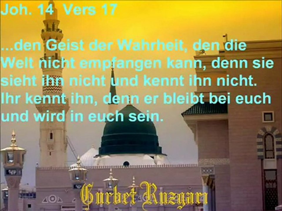♥  muhammed in der bibel - ya rasulallah ♥