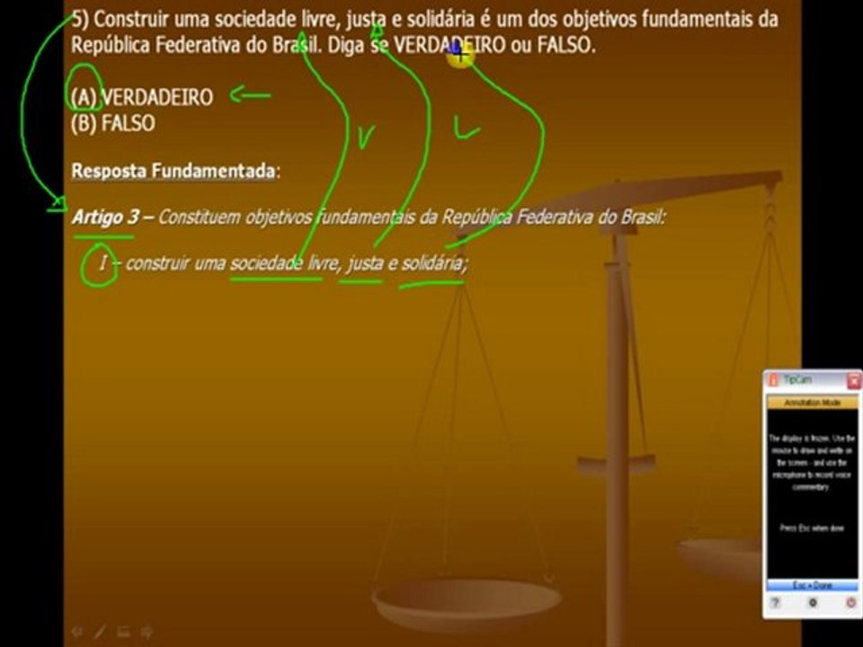 DIREITO CONSTITUCIONAL - QUESTÃO 5