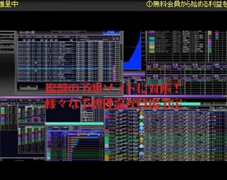 WIN5攻略・WIN5予想超便利ツール！【投票は簡単ワンクリック！】無料で始める競馬ソフト『競馬無双』★運用ガイド無料進呈