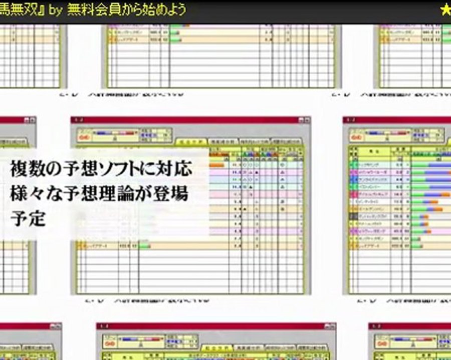 超便利・WIN5計算ツール【家事の合間にお小遣い稼ぎ】無料で始める競馬ソフト『競馬無双』★運用ガイド無料進呈