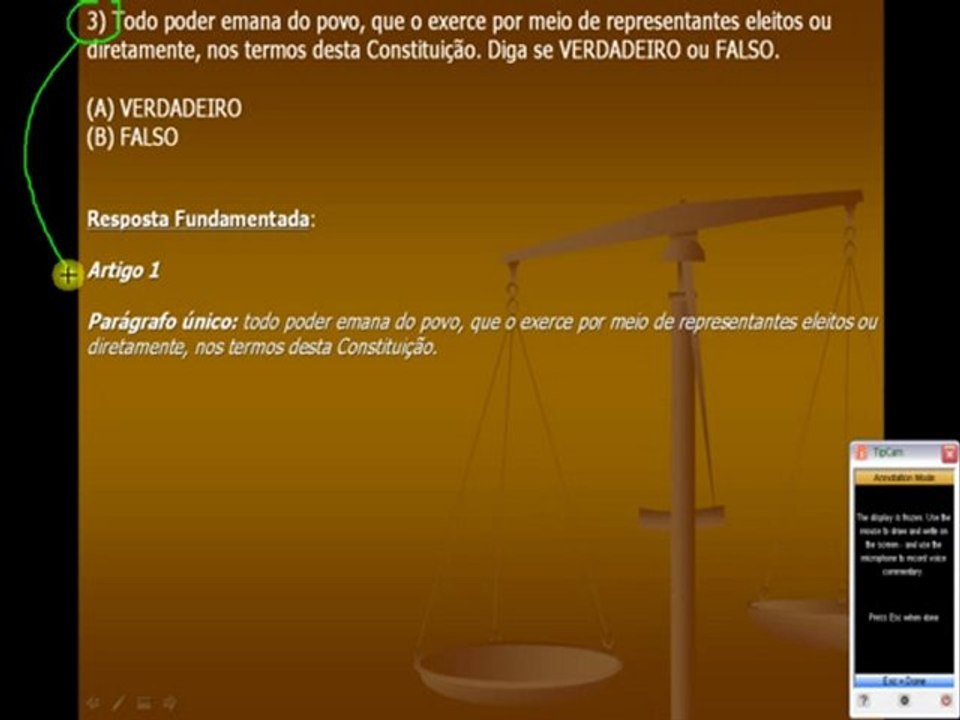 DIREITO CONSTITUCIONAL - QUESTÃO 3