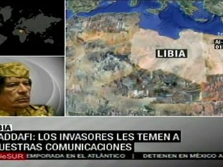 Gaddafi llama a su pueblo a pelear contra los rebeldes