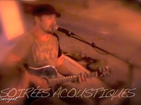 cocoon on my way avec le Sergent aux Soirées Acoustiques ( Acoustic Cover Guitar bass)