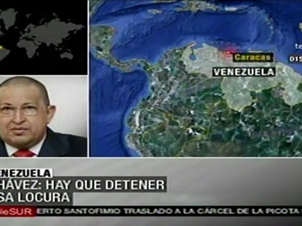 Chávez insta a escuchar a Gaddafi