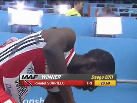 200м Мужчины 7 Забег Чемпионат Мира в Тэгу - MIR-LA.com