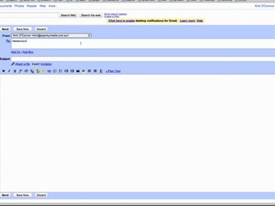Setting Up an Email Account in Apple Mail