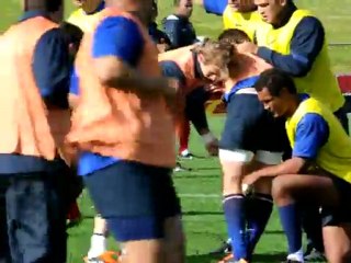 France rugby squad trains ahead of World Cup
