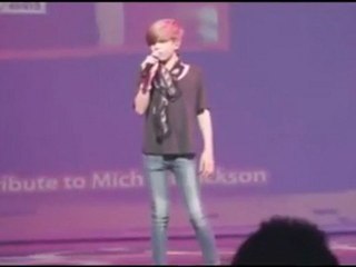 Ronan Parke - Smile - Micheal Jackson Tribute Concert - Aug 2011