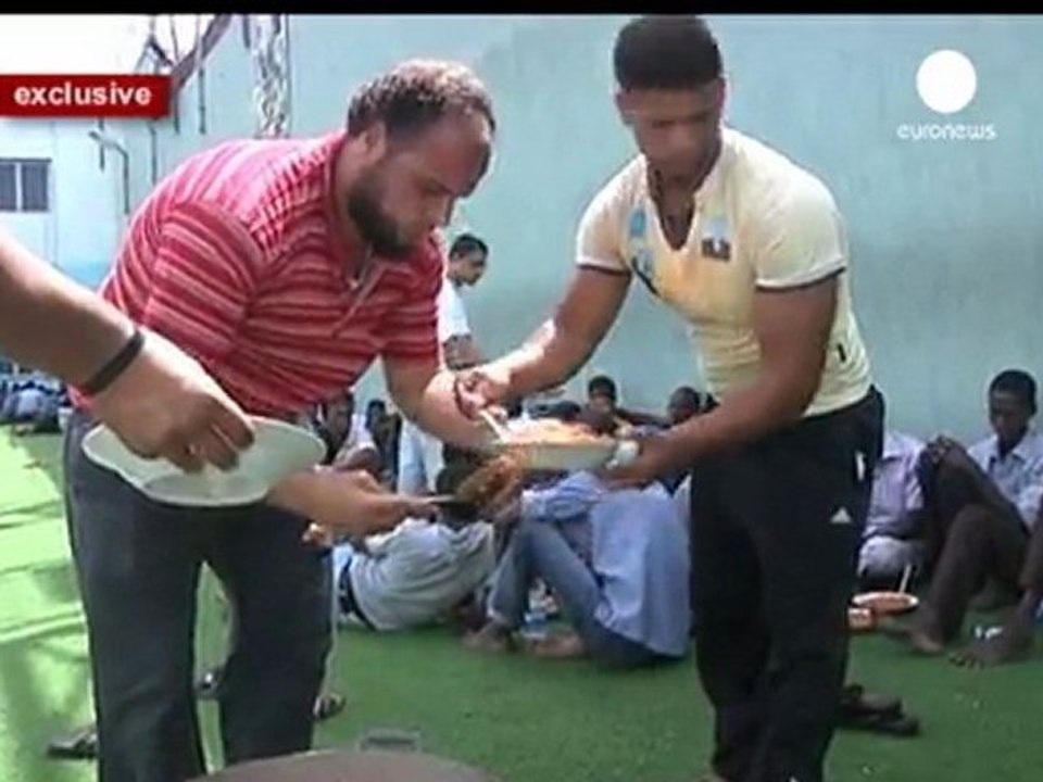Libyan prisons struggle with African influx