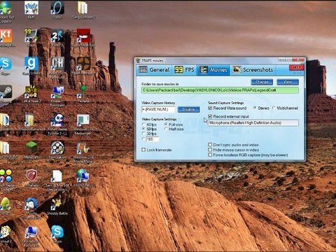 Tutoriel - Comment régler FRAPs ? Comment monter ses vidéos ?