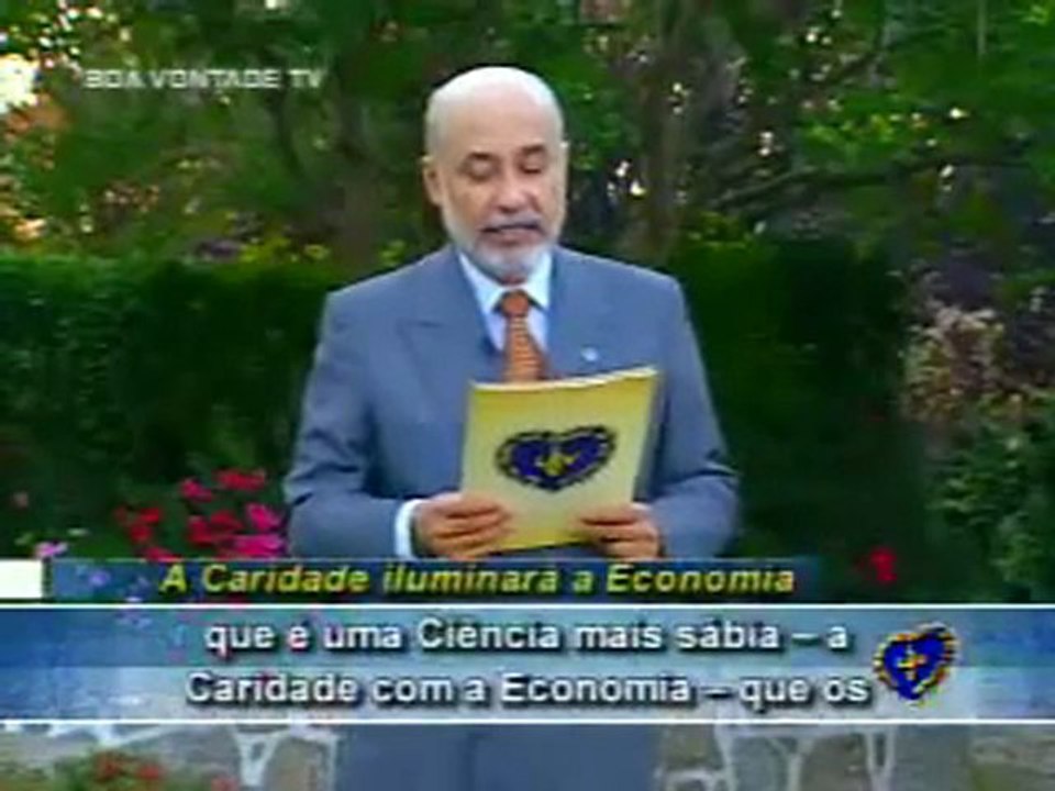 Mensagem de Paiva Netto - A Caridade iluminará a Economia