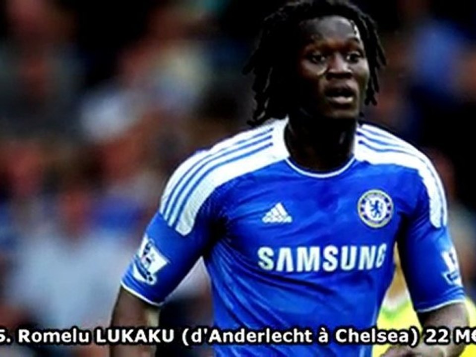 Angleterre : les 10 transferts les plus chers !