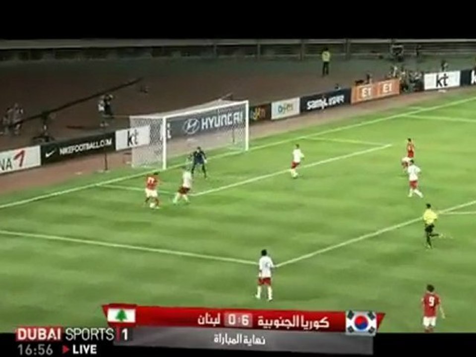 Νότια Κορέα-Λίβανος 6-0