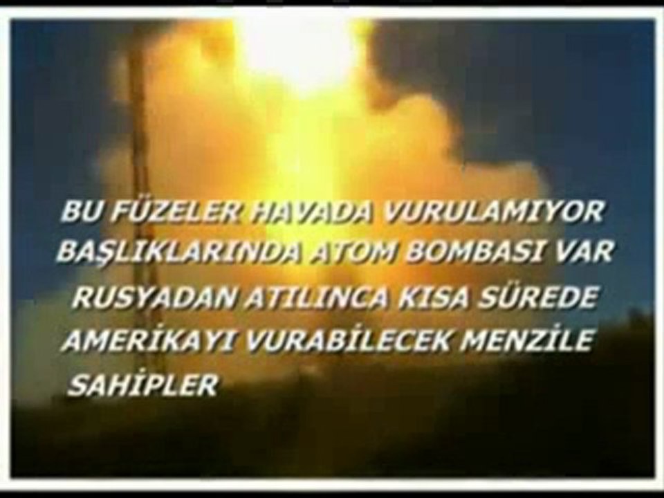 RUSYA AMERİKANIN HAVADA VURAMAYACAĞI FÜZELER ÜRETTİ
