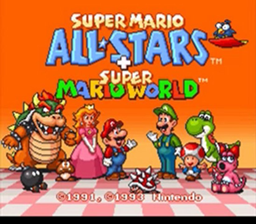 Détente sur Mario ALL-STARS