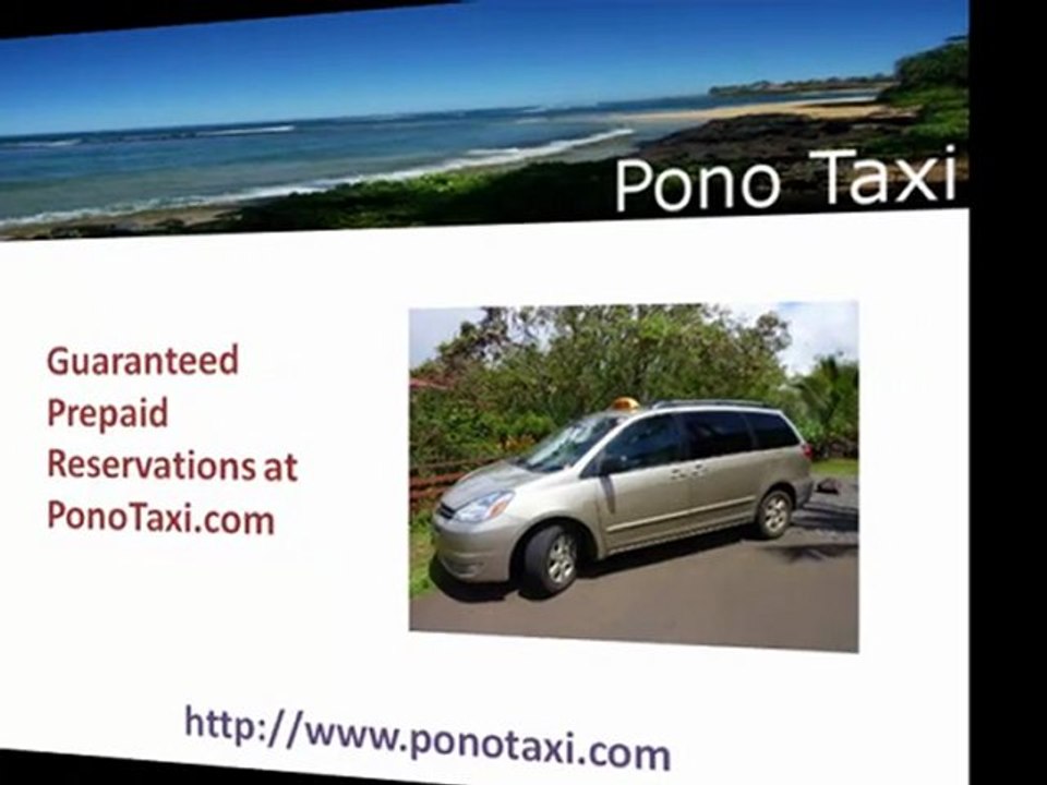 Kauai taxi