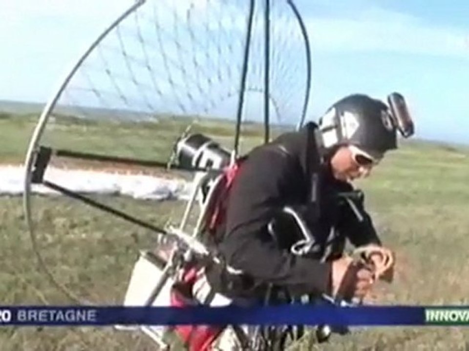 Paramoteur electrique et photographies aériennes