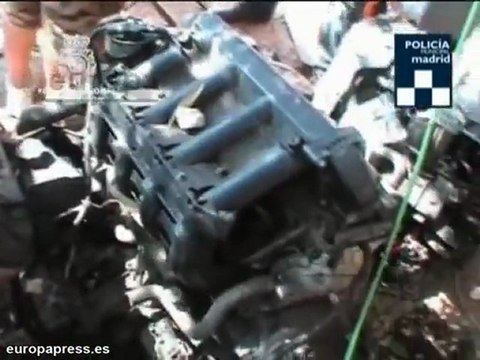 12 detenidos por robar coches a la carta