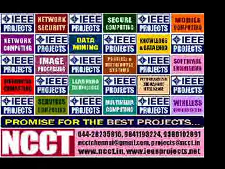 Software Projects, IEEE Projects, Java Project, .NET Projects