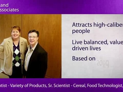 MK AND ASSOCIATES: Placement Opportunities in the Food Industry