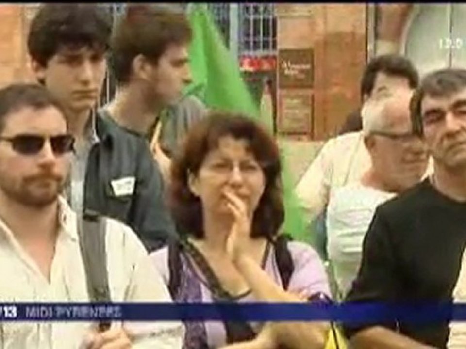 COLLECTIF URGENCE UN TOIT - JT FRANCE 3 12-13 Midi-Pyrénées 04 septembre 2011