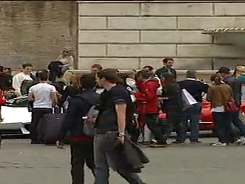 Autosital - Parade de Lamborghini Aventador LP 700-4 dans Rome, en Italie - Partie 4